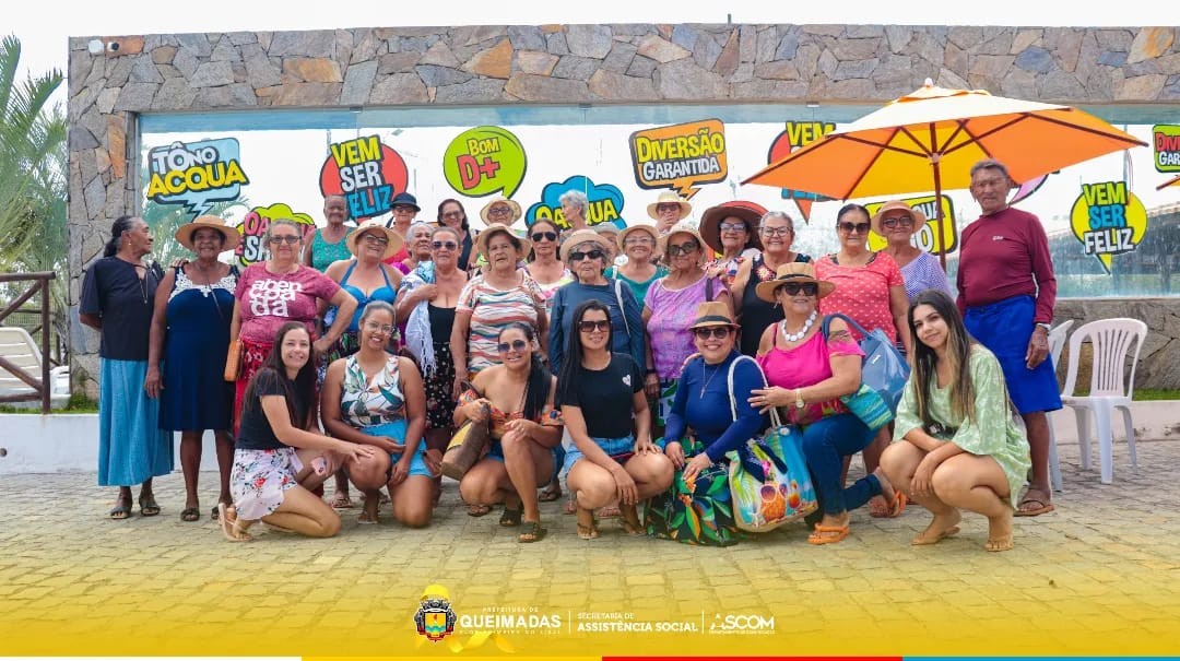 Assistência Social: SCFV promove alegria e descontração para idosos no ACQUA SHOW em C. do Coité