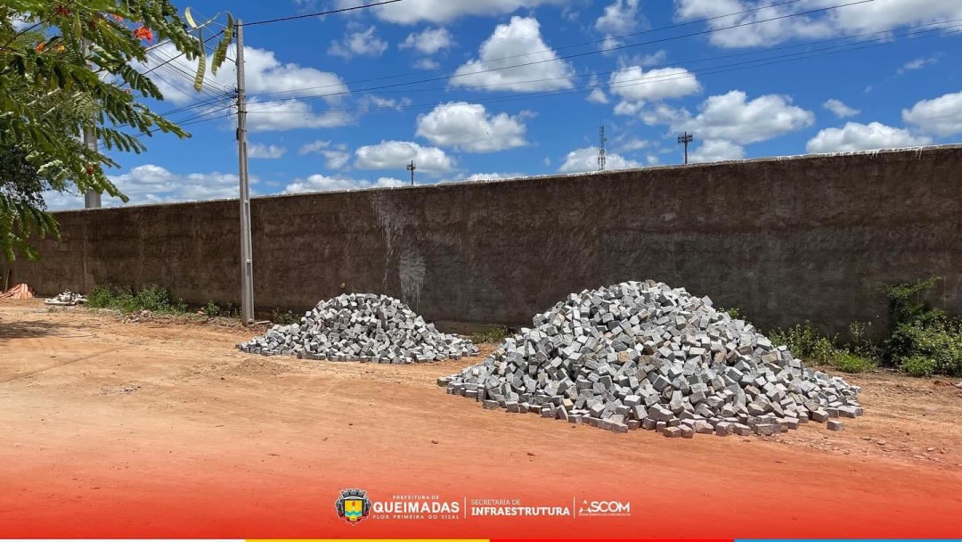 Bairro Rua do Estádio em breve receberá calçamento