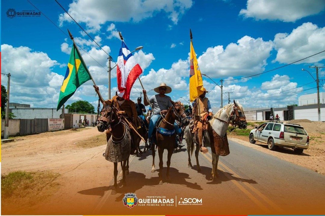 Queimadas realiza a tradicional Cavalgada e Missa e São José com a “Benção dos Vaqueiros e Amazonas”