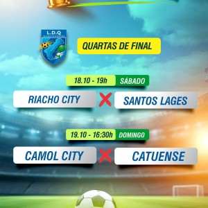 Quartas de final do Campeonato Queimadense 2025 começam neste fim de semana (18,19/10) — Dois grandes duelos abrem a fase decisiva