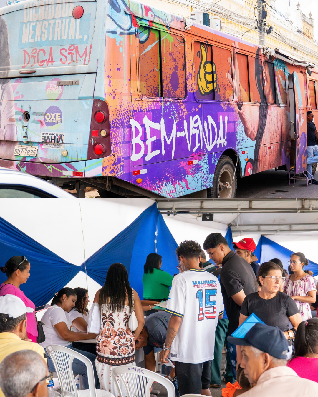 SUAS 360 leva serviços de Assistência Social e Saúde para a população de Queimadas com grande participação da comunidade