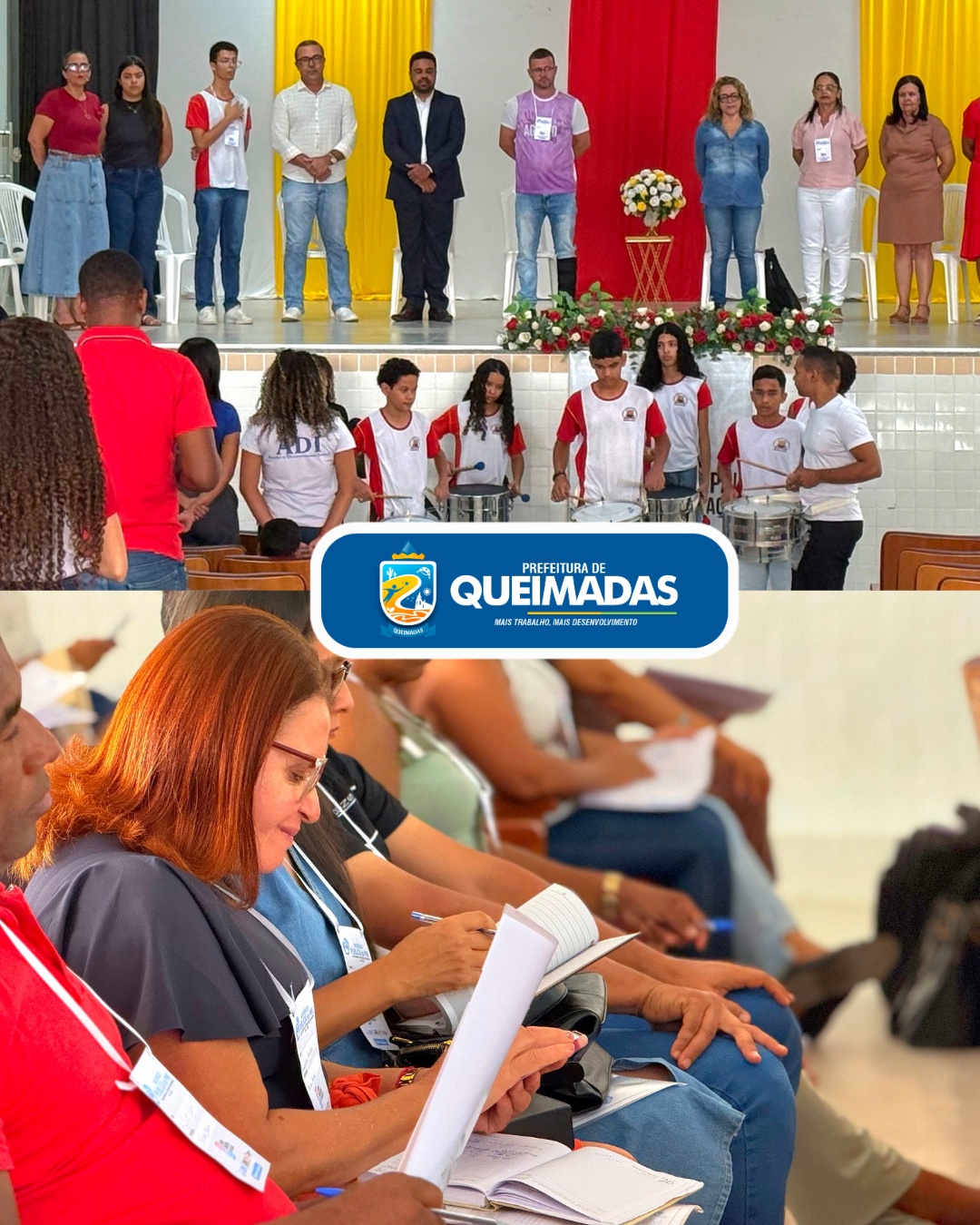 Audiência Pública de Avaliação dos 10 anos do Plano Municipal de Educação é realizada em Queimadas - 2015/2025