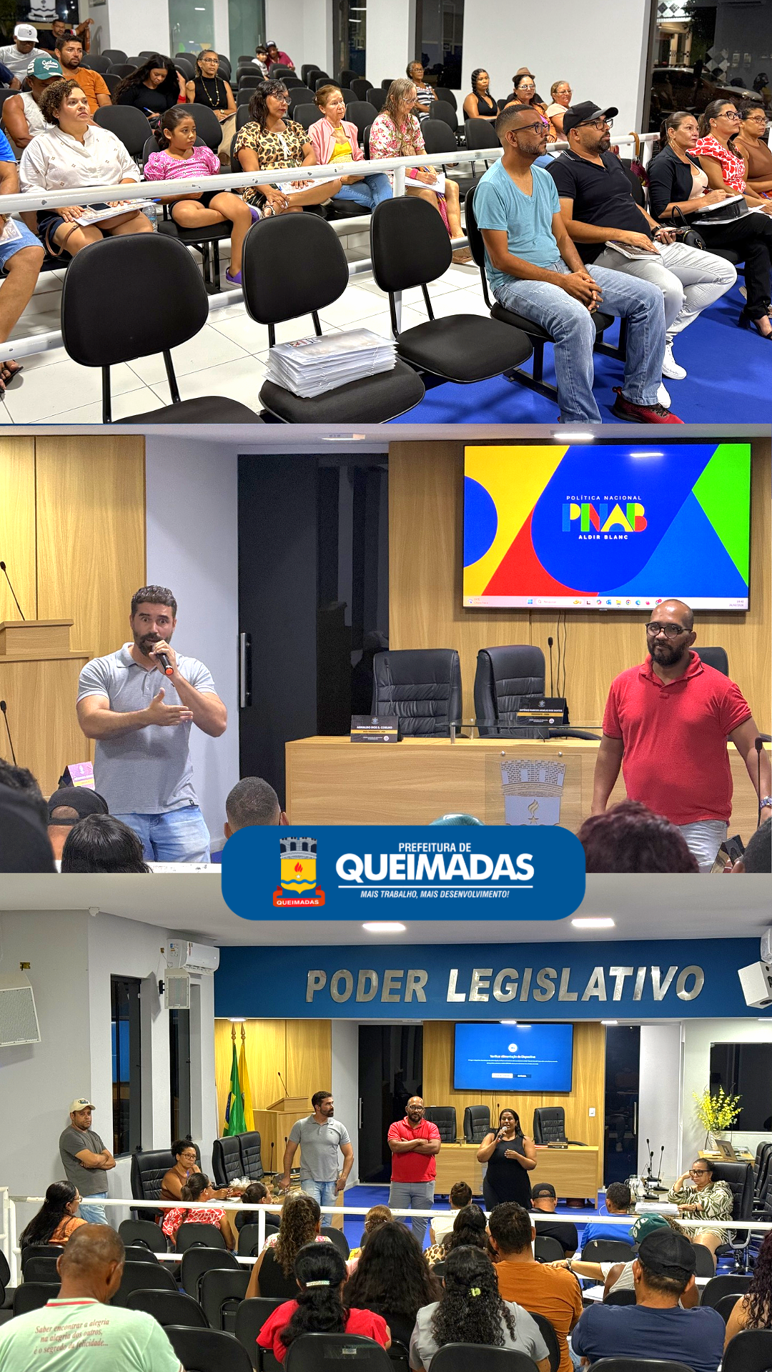 Aulão tira-dúvidas fortalece acesso à Política Nacional Aldir Blanc Ciclo 2 em Queimadas