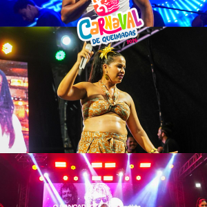 Grande público marca segunda noite e consagra sucesso do Carnaval de Queimadas 2026