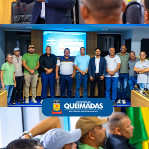 Prefeitura de Queimadas realiza Audiência Pública para apresentação da Avaliação e Cumprimento das Metas Fiscais do 3º Quadrimestre de 2025